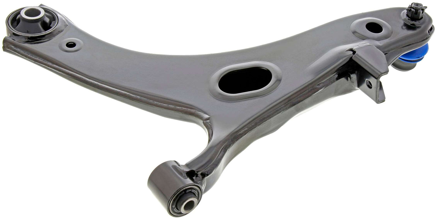 Side View of Front Right Suspension Control Arm and Ball Joint Assembly MEVOTECH CMS801052