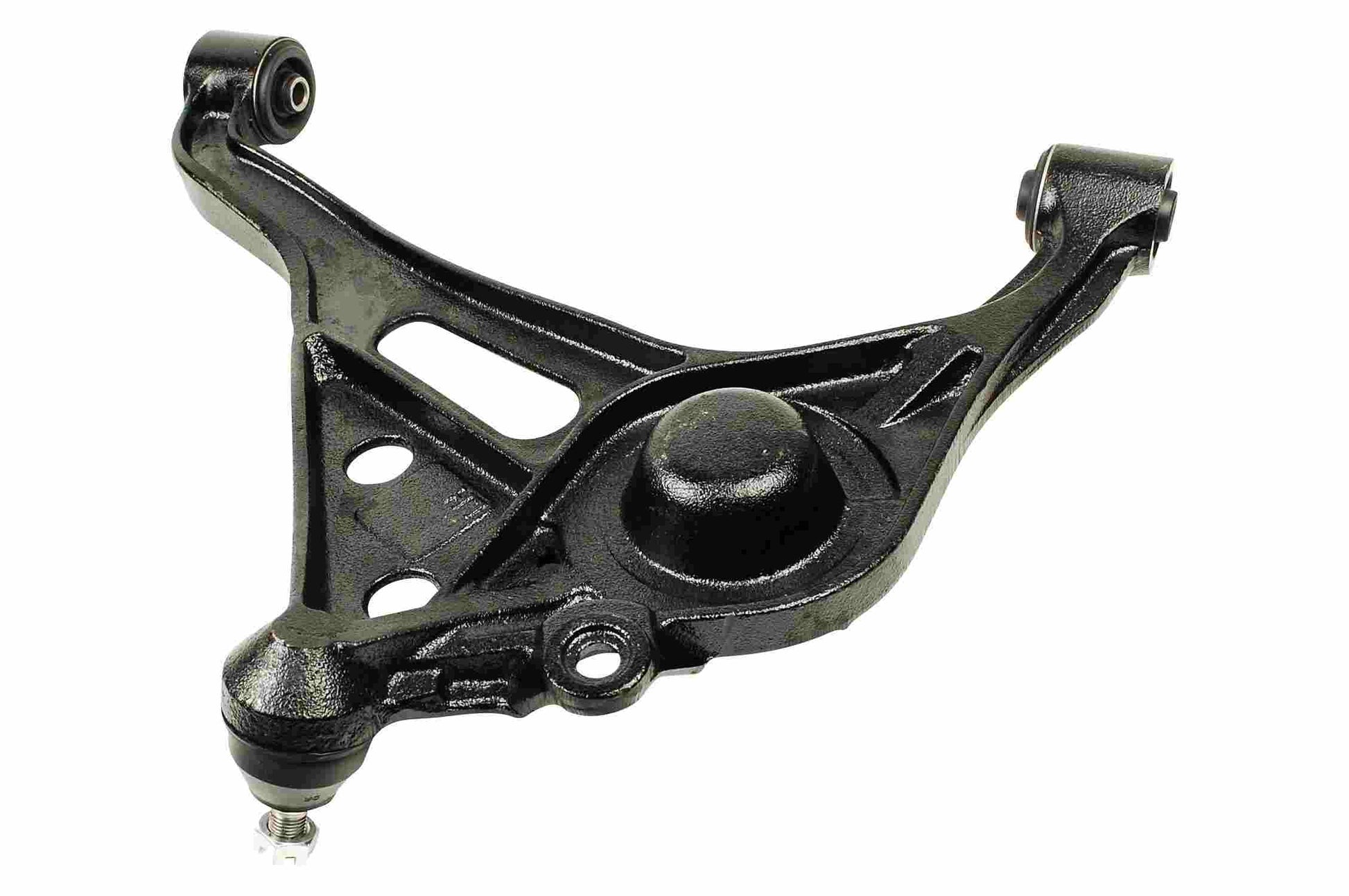 Back View of Front Left Suspension Control Arm and Ball Joint Assembly MEVOTECH CMS80105