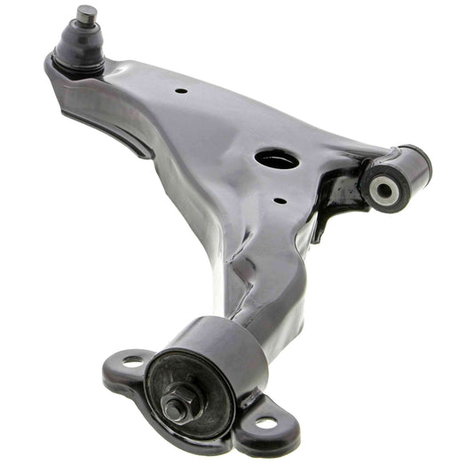 Angle View of Front Left Suspension Control Arm and Ball Joint Assembly MEVOTECH CMS80111