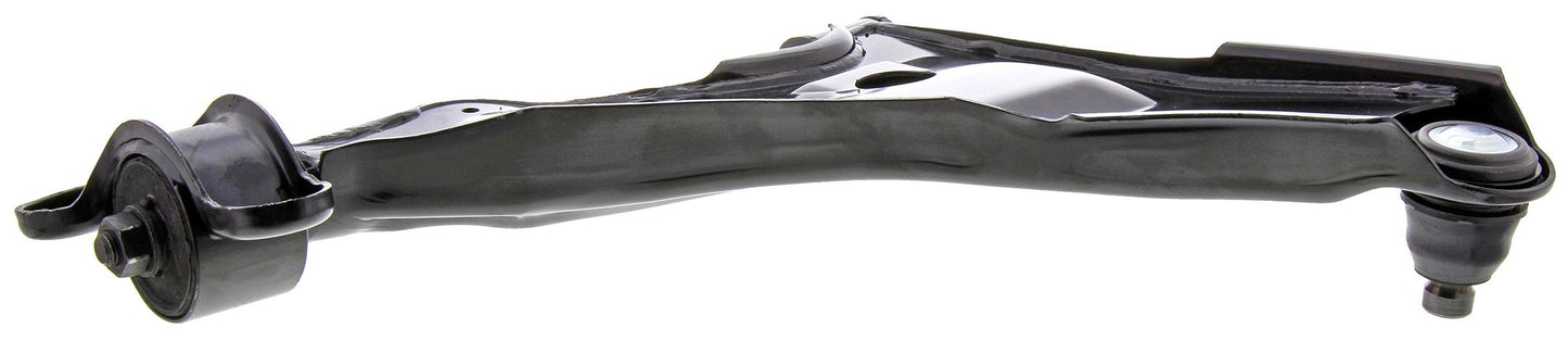 Bottom View of Front Left Suspension Control Arm and Ball Joint Assembly MEVOTECH CMS80111