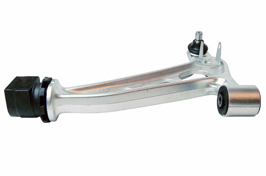 Angle View of Front Left Suspension Control Arm and Ball Joint Assembly MEVOTECH CMS801120