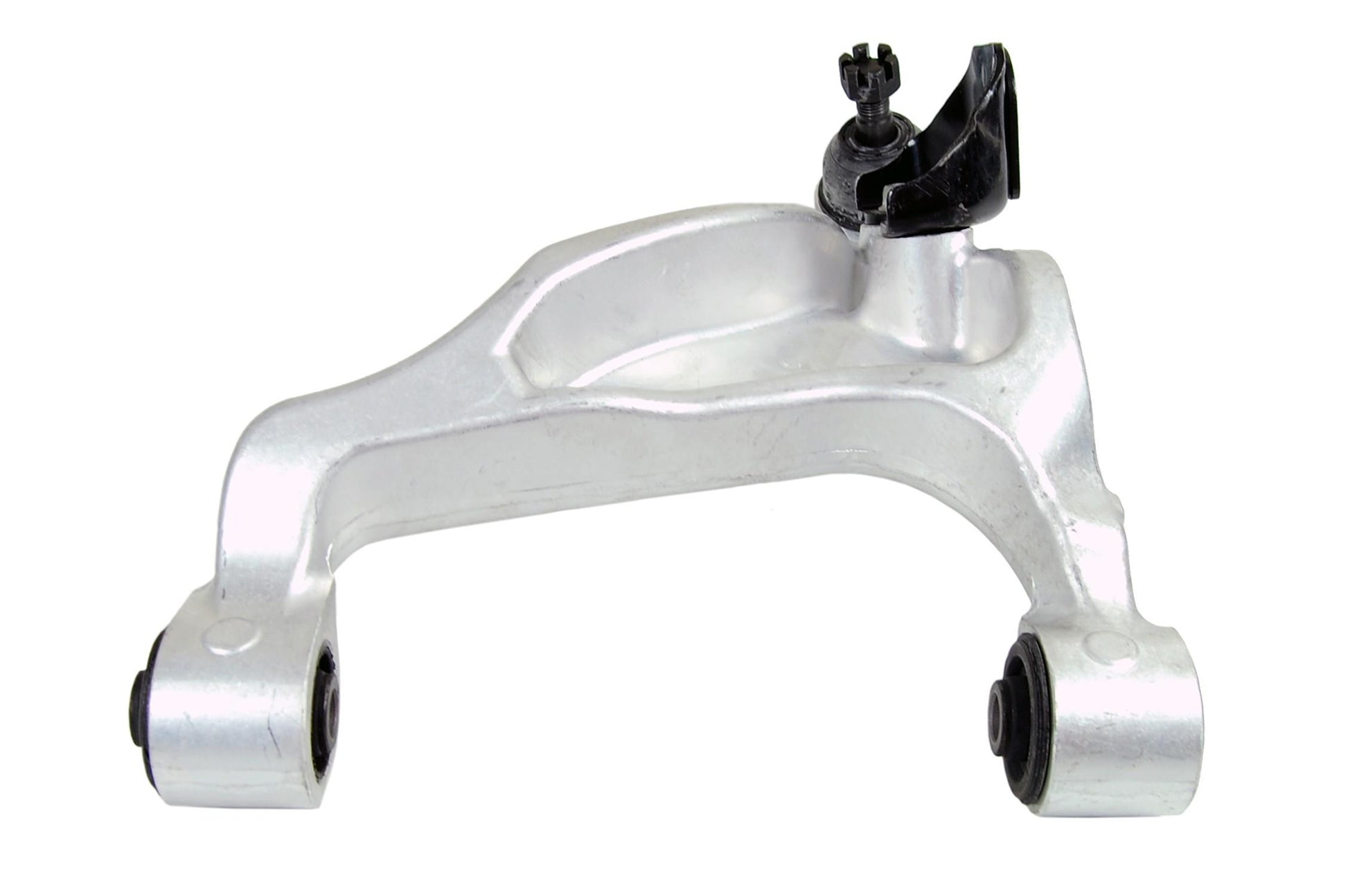 Angle View of Rear Upper Right Suspension Control Arm and Ball Joint Assembly MEVOTECH CMS801124