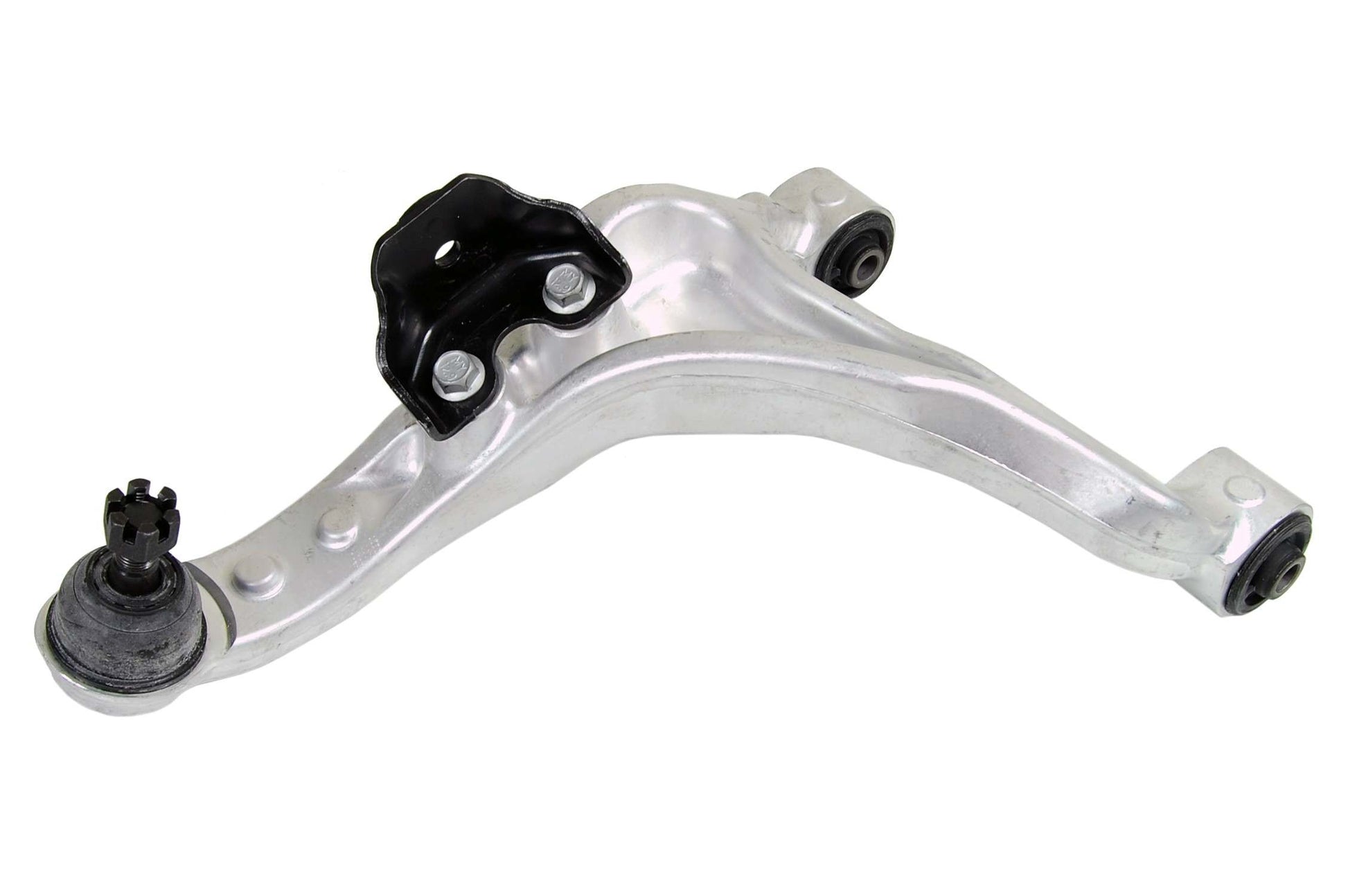 Front View of Rear Upper Right Suspension Control Arm and Ball Joint Assembly MEVOTECH CMS801124