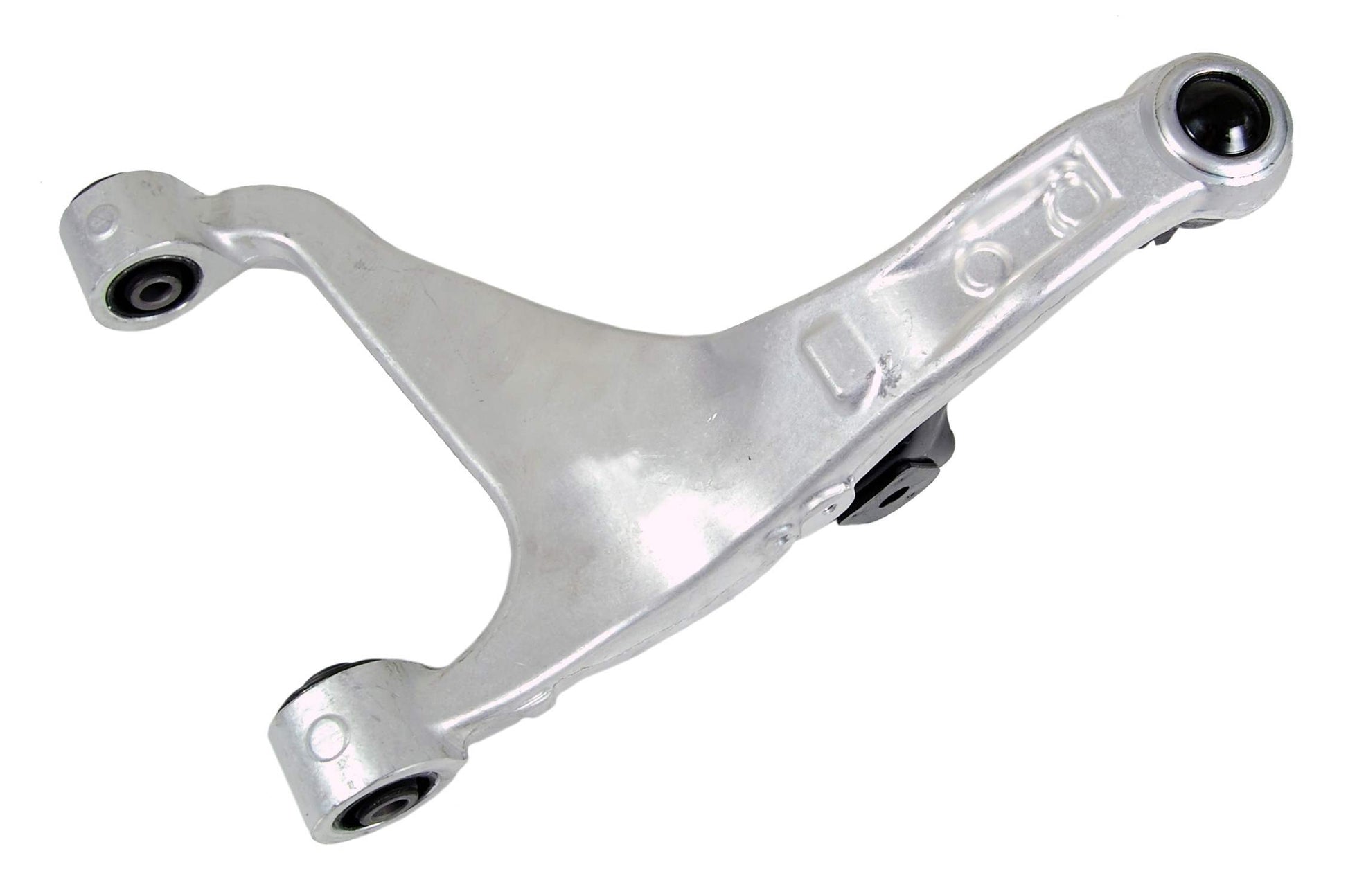 Back View of Rear Upper Left Suspension Control Arm and Ball Joint Assembly MEVOTECH CMS801125