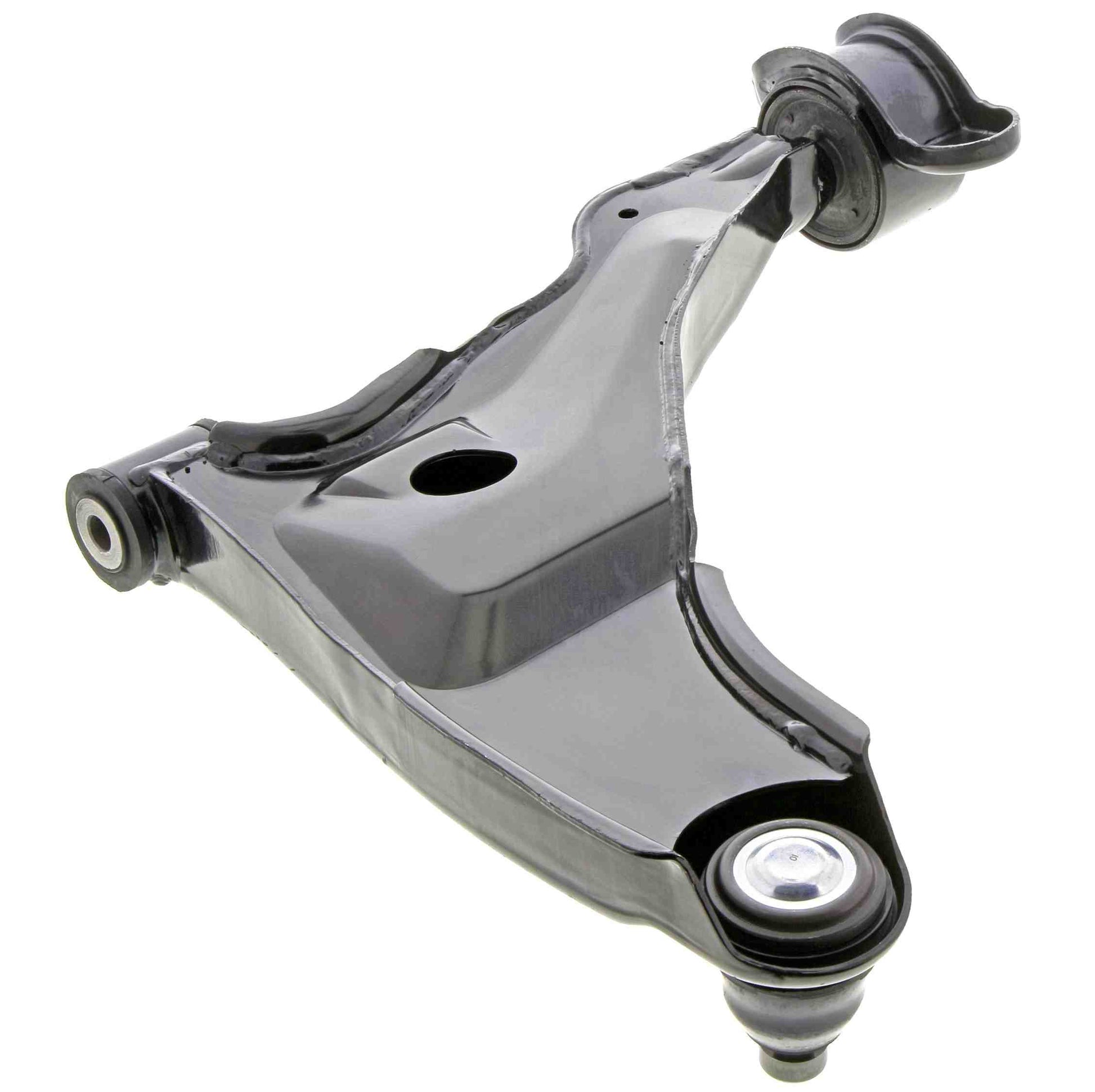 Back View of Front Right Suspension Control Arm and Ball Joint Assembly MEVOTECH CMS80112