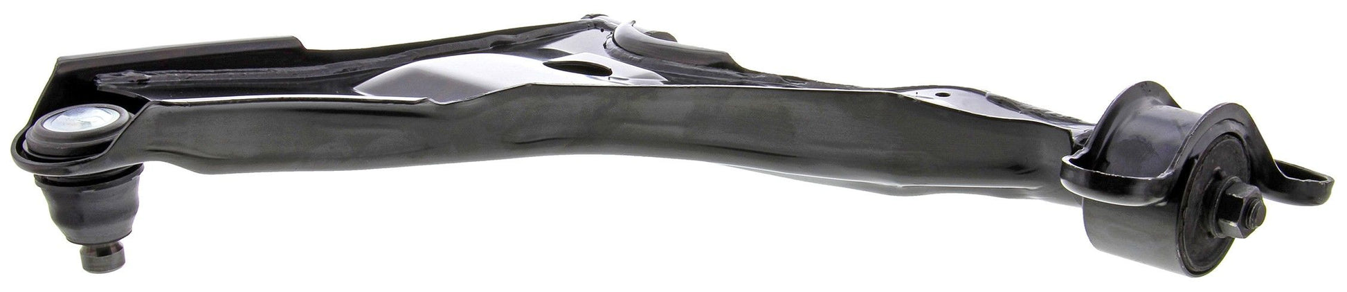 Bottom View of Front Right Suspension Control Arm and Ball Joint Assembly MEVOTECH CMS80112