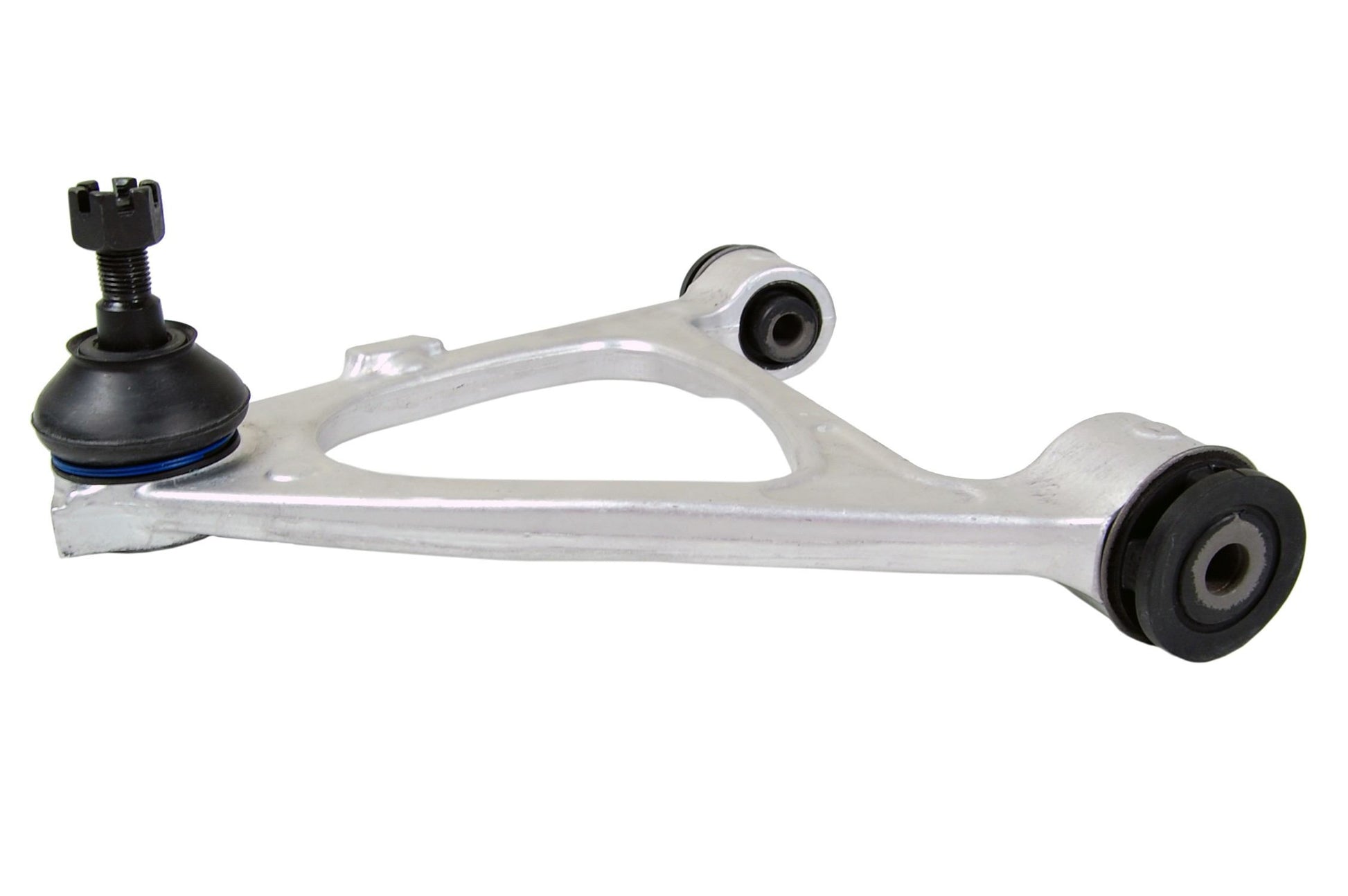 Side View of Front Upper Left Suspension Control Arm and Ball Joint Assembly MEVOTECH CMS801134