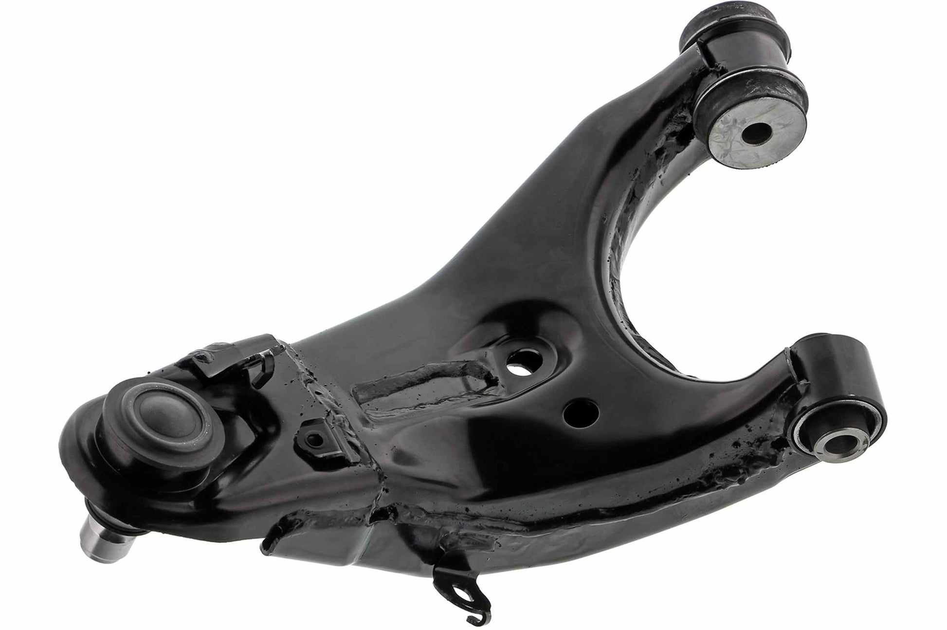 Back View of Rear Upper Right Suspension Control Arm and Ball Joint Assembly MEVOTECH CMS801176