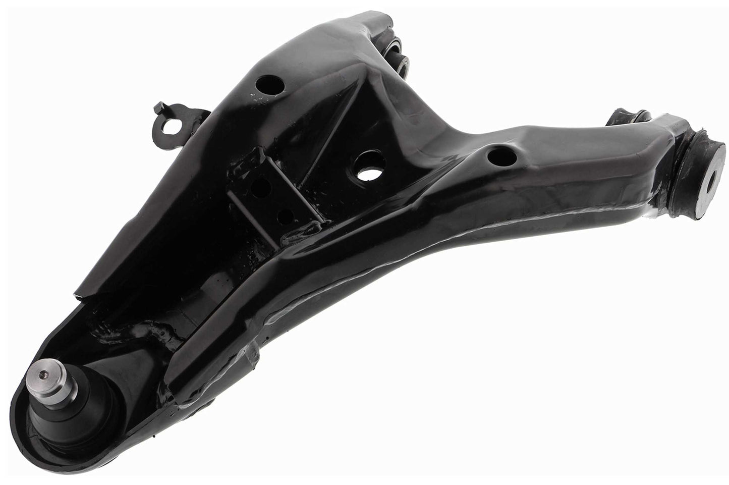 Front View of Rear Upper Right Suspension Control Arm and Ball Joint Assembly MEVOTECH CMS801176