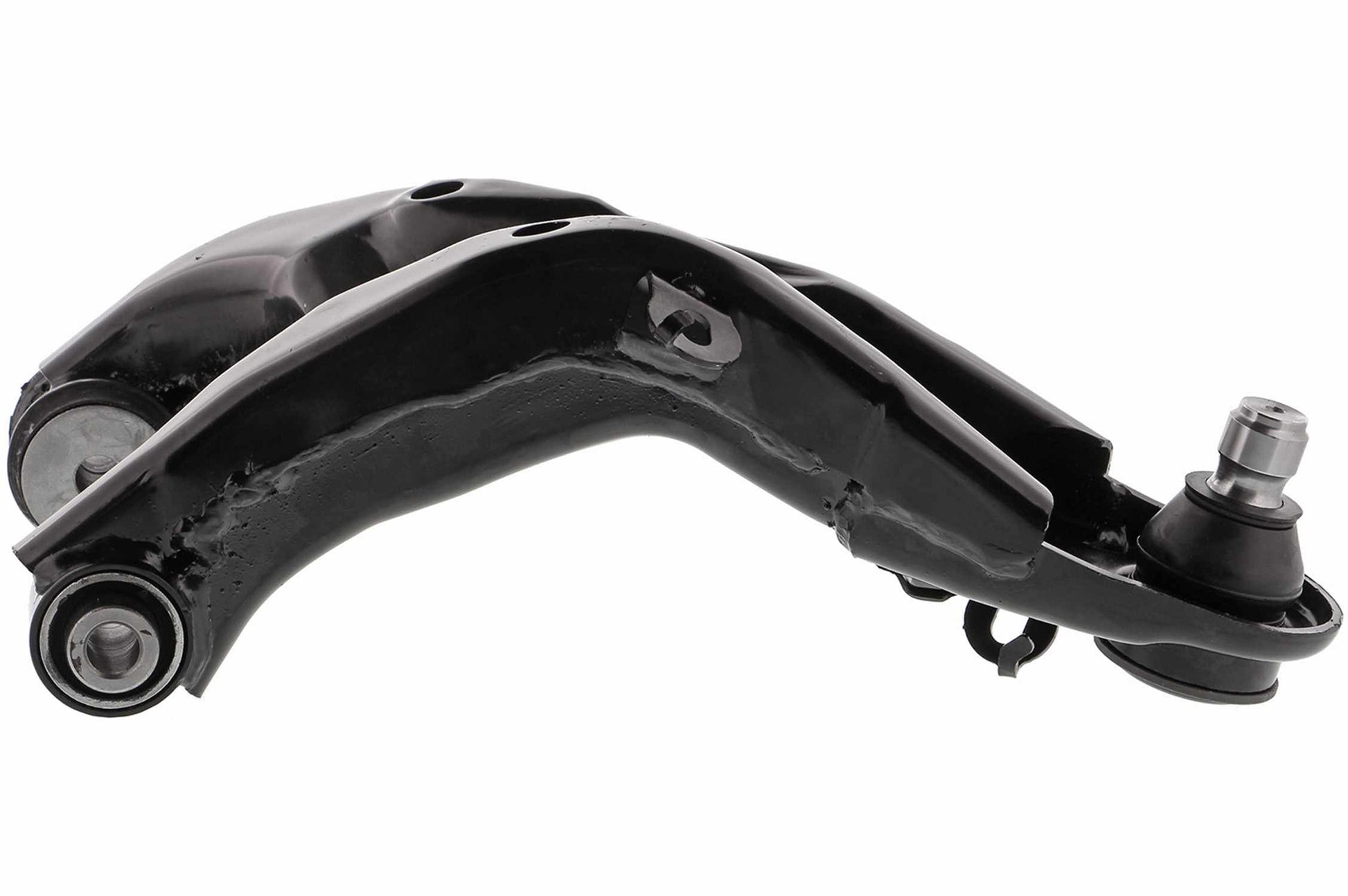 Side View of Rear Upper Right Suspension Control Arm and Ball Joint Assembly MEVOTECH CMS801176