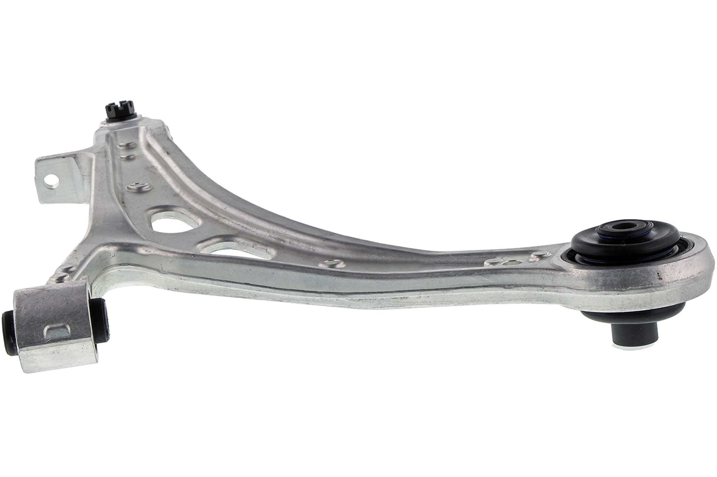 Angle View of Front Left Suspension Control Arm and Ball Joint Assembly MEVOTECH CMS801178