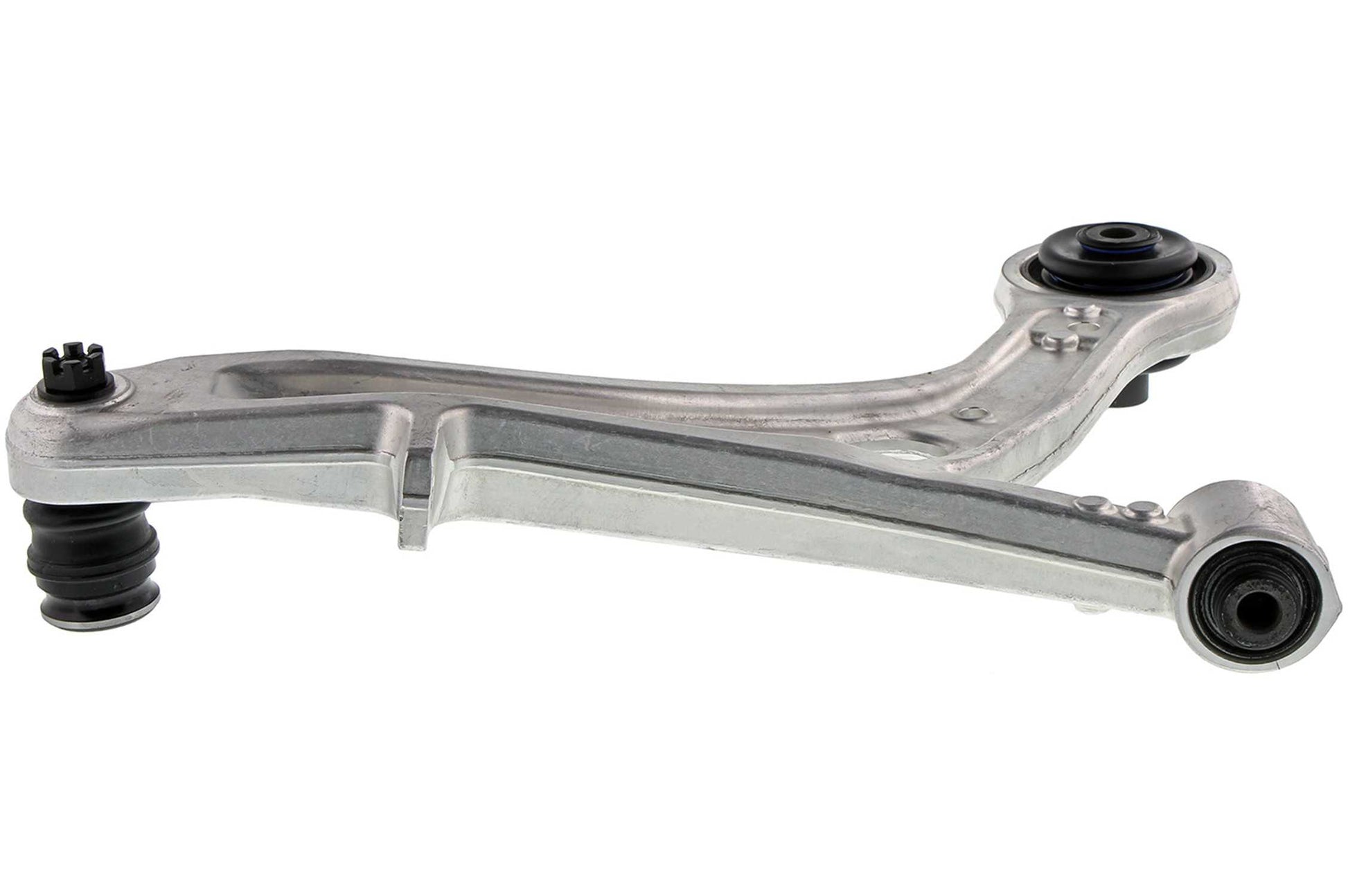 Side View of Front Left Suspension Control Arm and Ball Joint Assembly MEVOTECH CMS801178