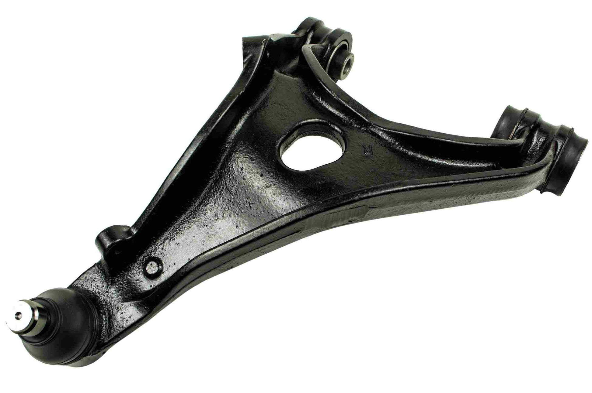 Front View of Rear Upper Right Suspension Control Arm and Ball Joint Assembly MEVOTECH CMS801181