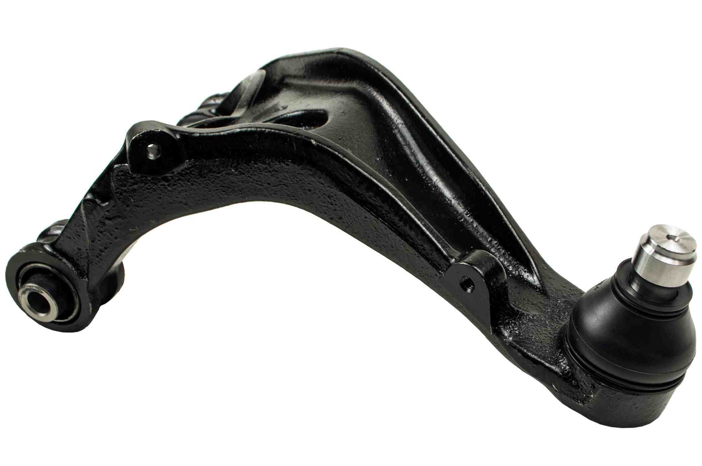 Side View of Rear Upper Right Suspension Control Arm and Ball Joint Assembly MEVOTECH CMS801181