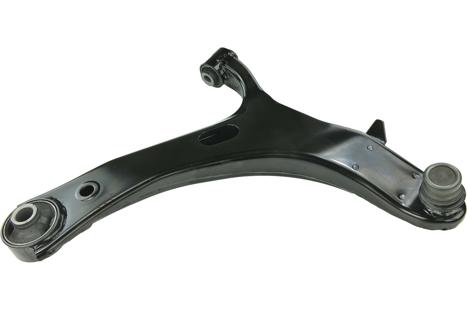 Back View of Front Right Suspension Control Arm and Ball Joint Assembly MEVOTECH CMS801192