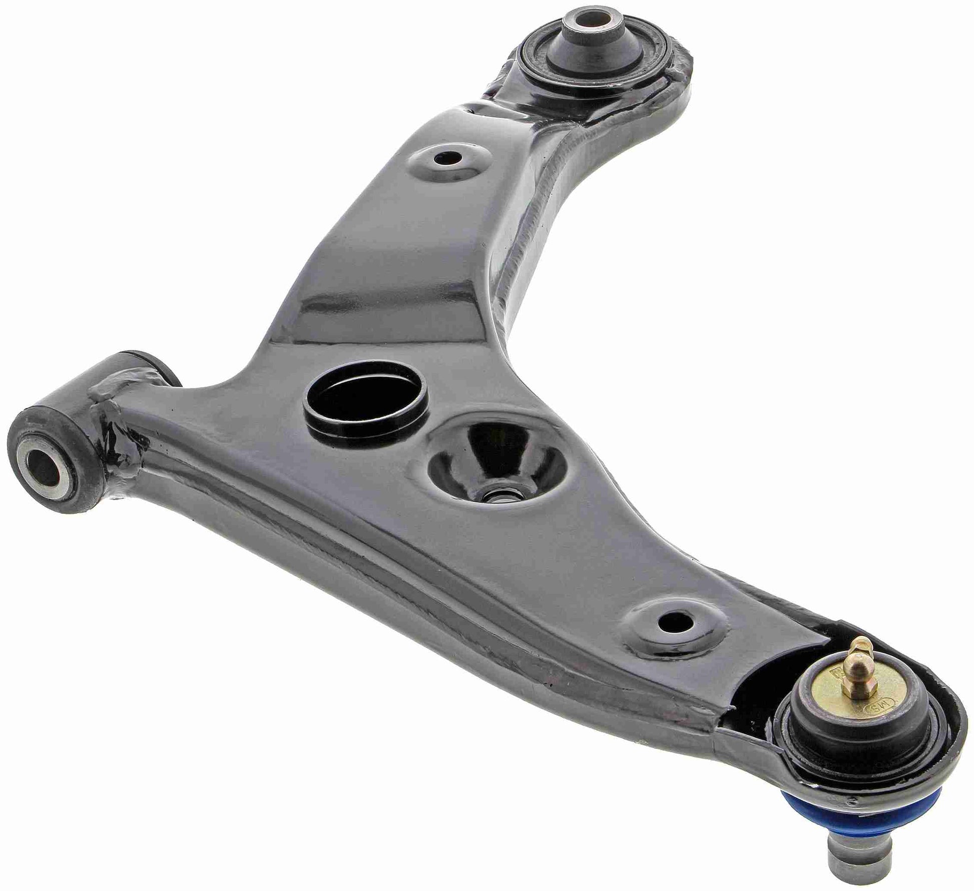 Back View of Front Right Suspension Control Arm and Ball Joint Assembly MEVOTECH CMS80122