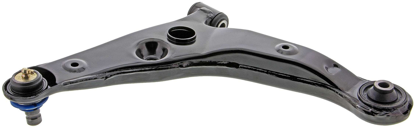 Bottom View of Front Right Suspension Control Arm and Ball Joint Assembly MEVOTECH CMS80122