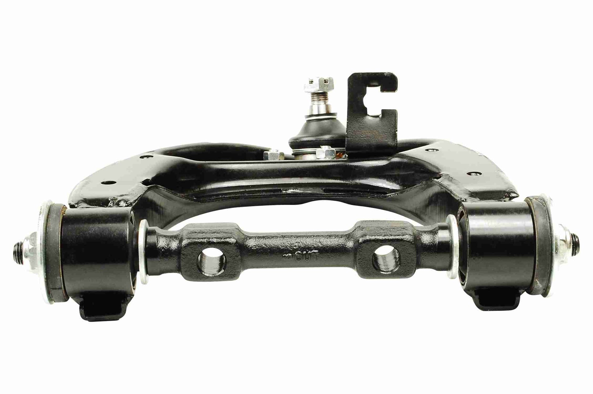 Angle View of Front Upper Left Suspension Control Arm and Ball Joint Assembly MEVOTECH CMS80126