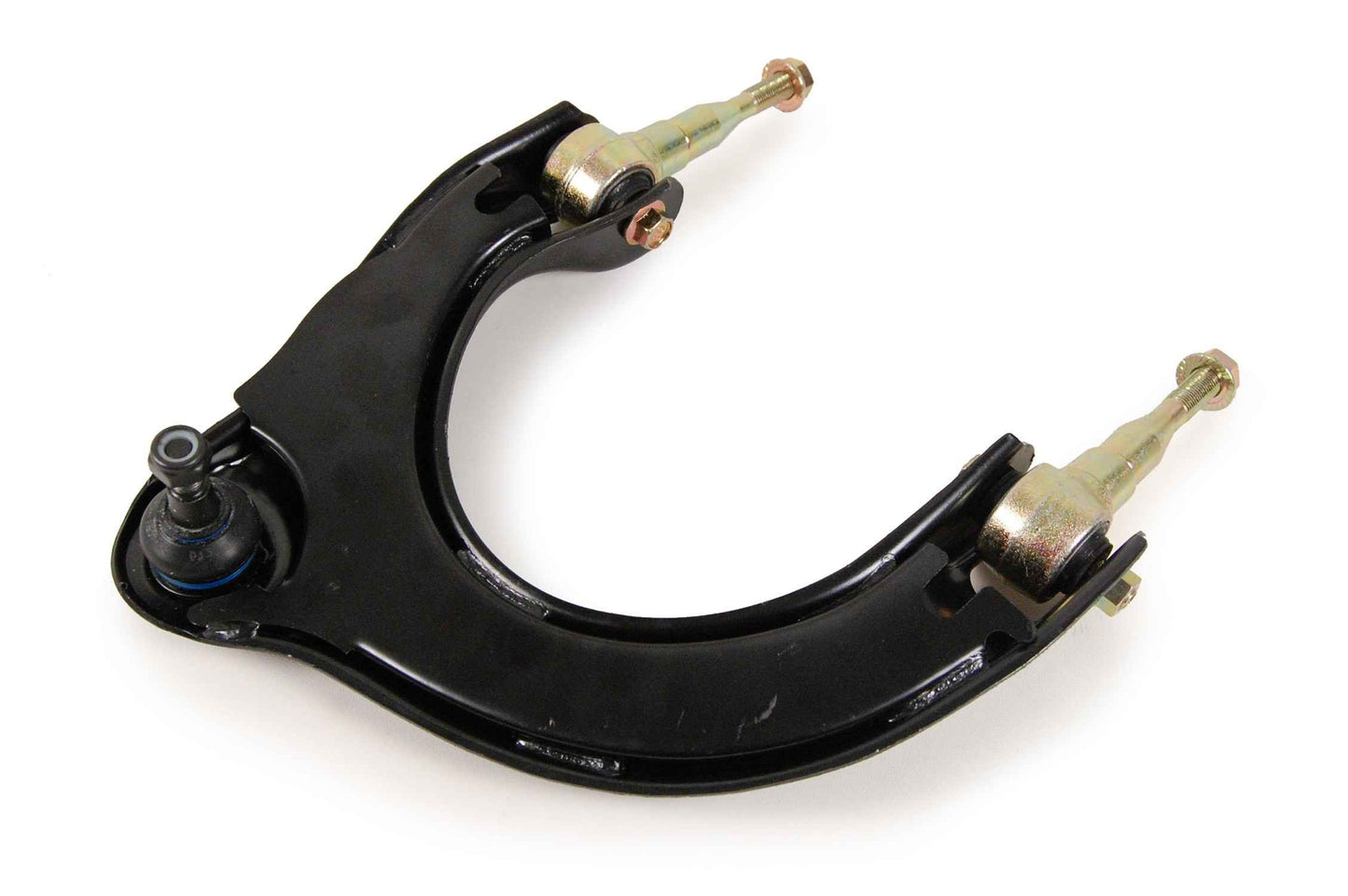 Front View of Front Upper Left Suspension Control Arm and Ball Joint Assembly MEVOTECH CMS80136