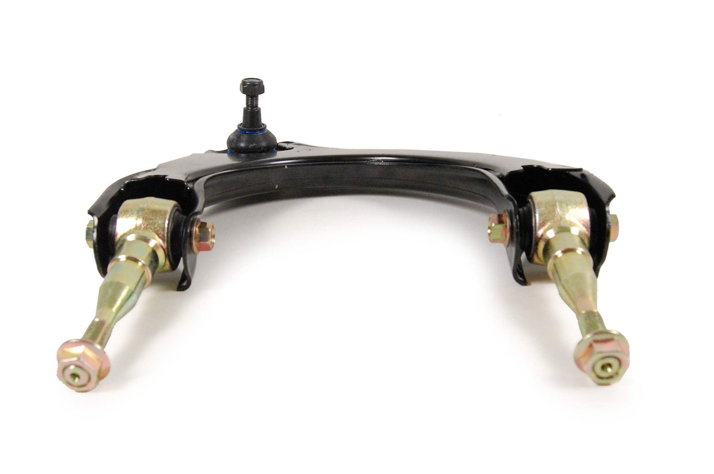 Angle View of Front Upper Right Suspension Control Arm and Ball Joint Assembly MEVOTECH CMS80137