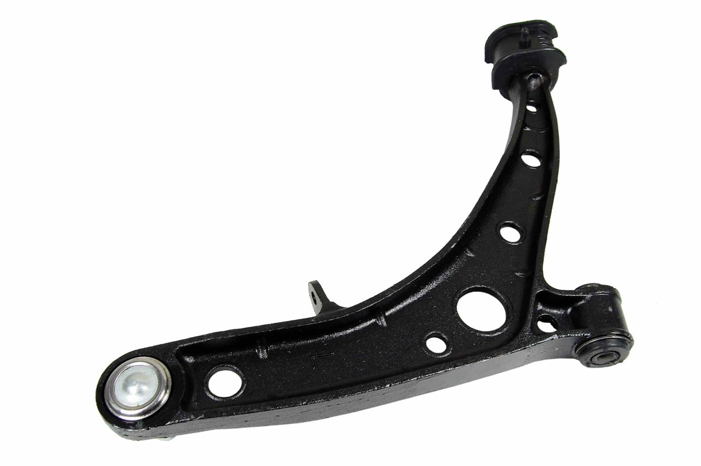 Back View of Front Left Suspension Control Arm and Ball Joint Assembly MEVOTECH CMS80140