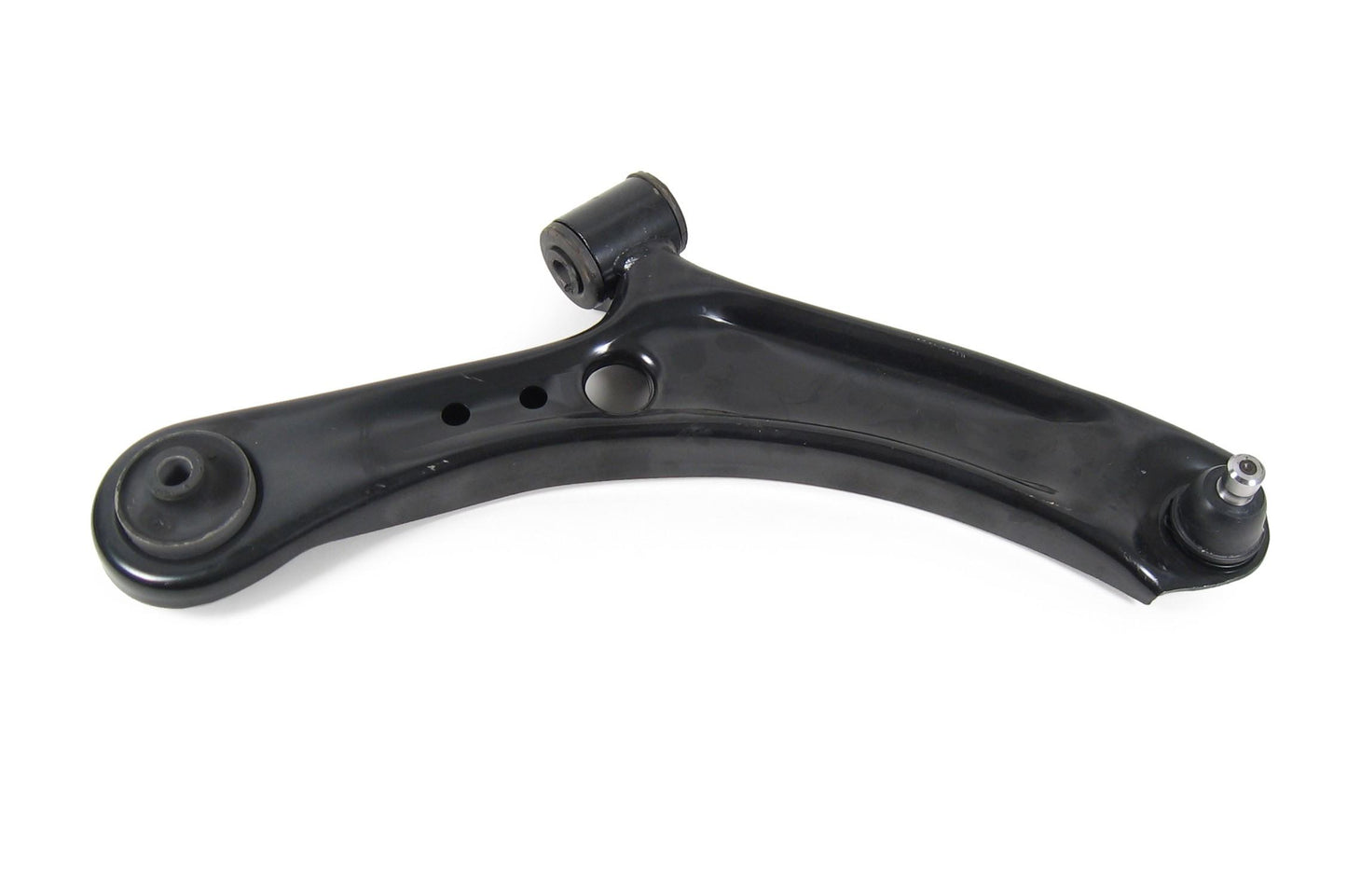 Front View of Front Right Suspension Control Arm and Ball Joint Assembly MEVOTECH CMS80154