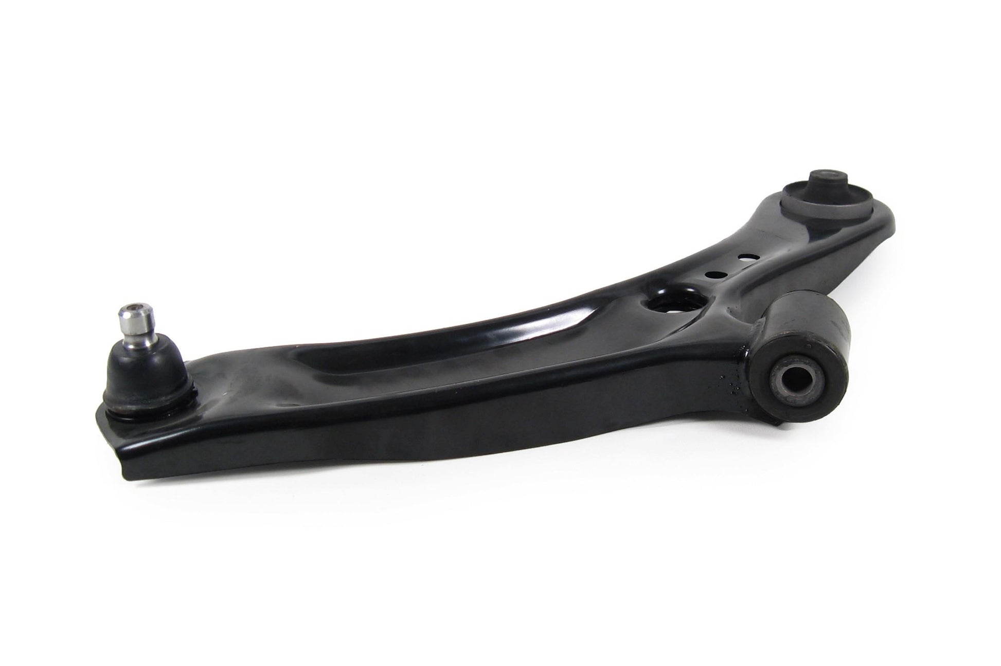 Side View of Front Right Suspension Control Arm and Ball Joint Assembly MEVOTECH CMS80154