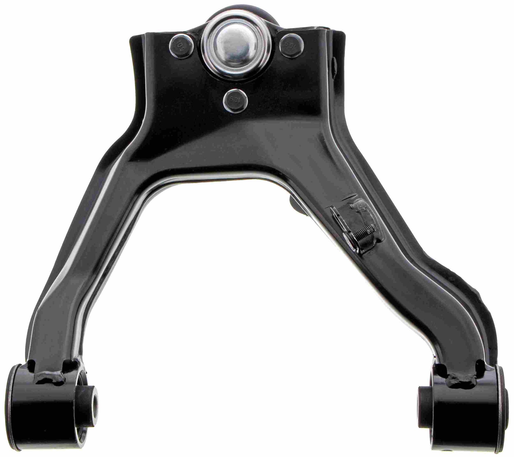 Back View of Front Upper Left Suspension Control Arm and Ball Joint Assembly MEVOTECH CMS80155