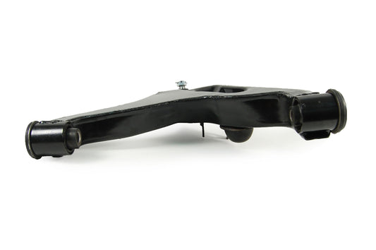 Angle View of Front Left Suspension Control Arm and Ball Joint Assembly MEVOTECH CMS80157