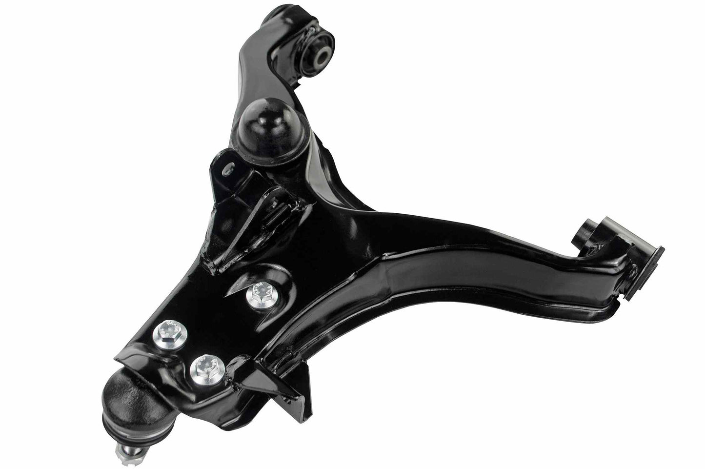 Back View of Front Right Suspension Control Arm and Ball Joint Assembly MEVOTECH CMS80158