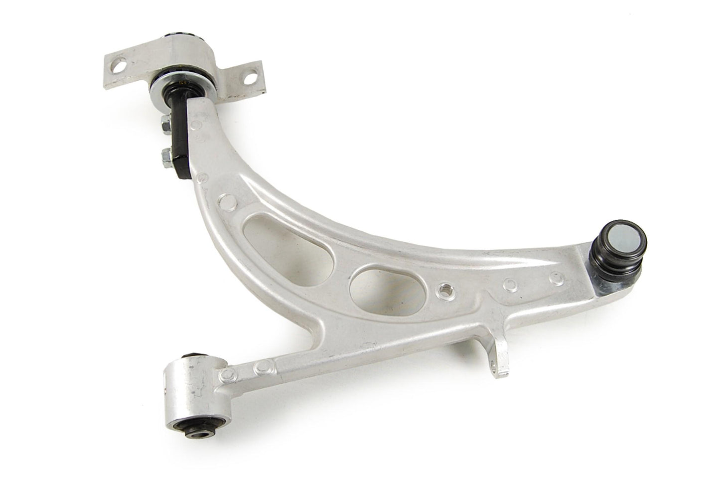 Back View of Front Left Suspension Control Arm and Ball Joint Assembly MEVOTECH CMS80166