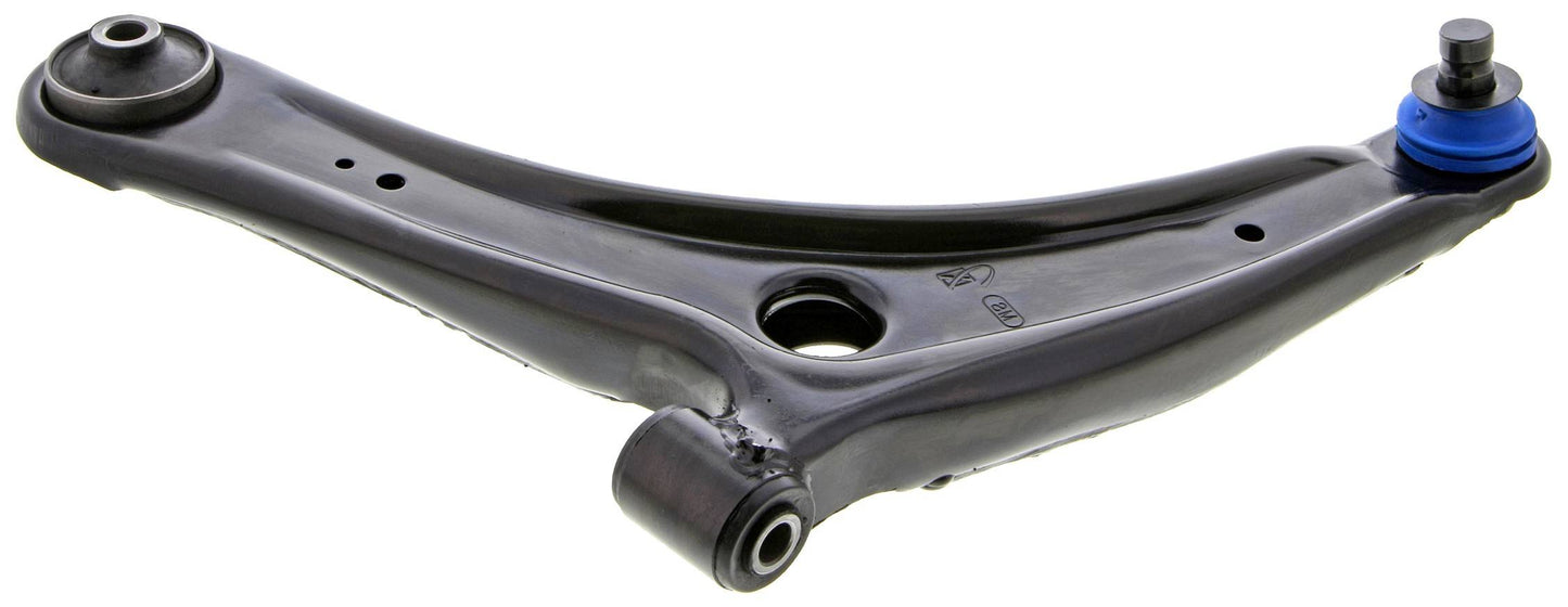 Side View of Front Left Suspension Control Arm and Ball Joint Assembly MEVOTECH CMS80170