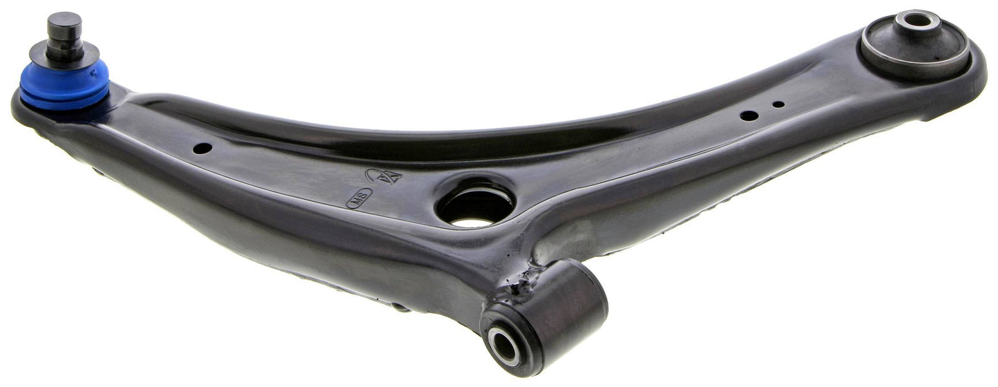 Side View of Front Right Suspension Control Arm and Ball Joint Assembly MEVOTECH CMS80171