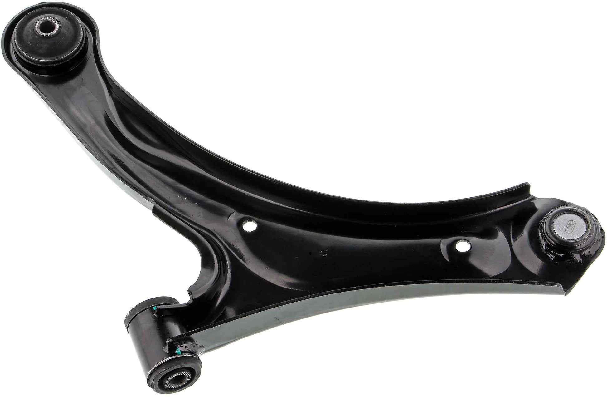 Back View of Front Right Suspension Control Arm and Ball Joint Assembly MEVOTECH CMS80173