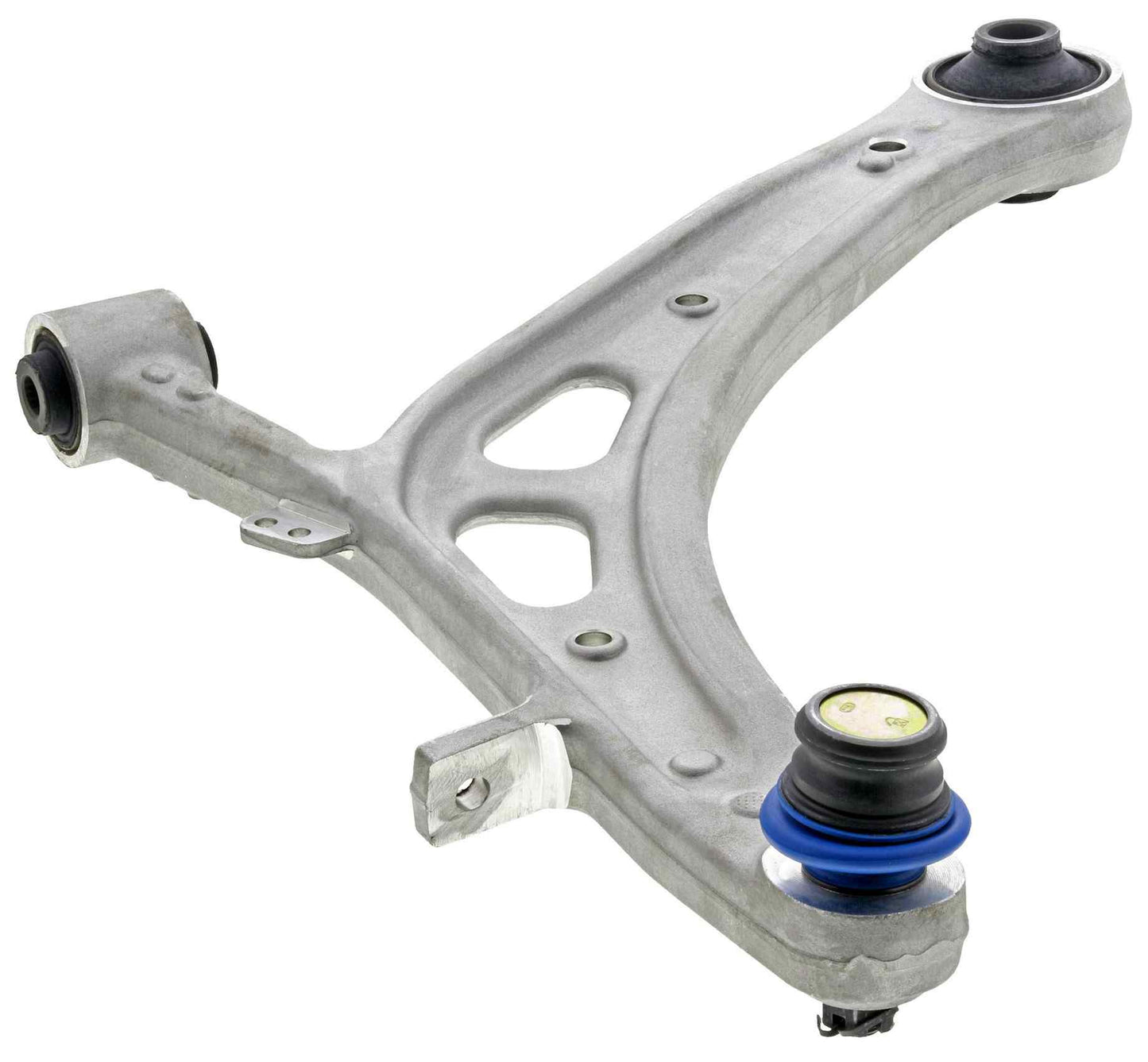 Back View of Front Left Suspension Control Arm and Ball Joint Assembly MEVOTECH CMS80182