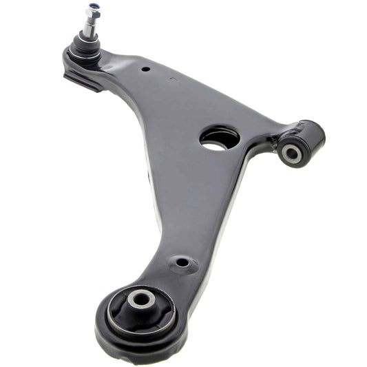 Angle View of Front Left Suspension Control Arm and Ball Joint Assembly MEVOTECH CMS80195