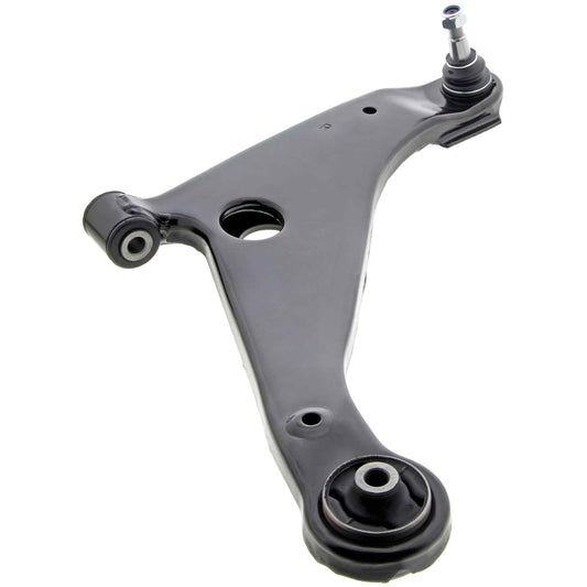 Angle View of Front Right Suspension Control Arm and Ball Joint Assembly MEVOTECH CMS80196