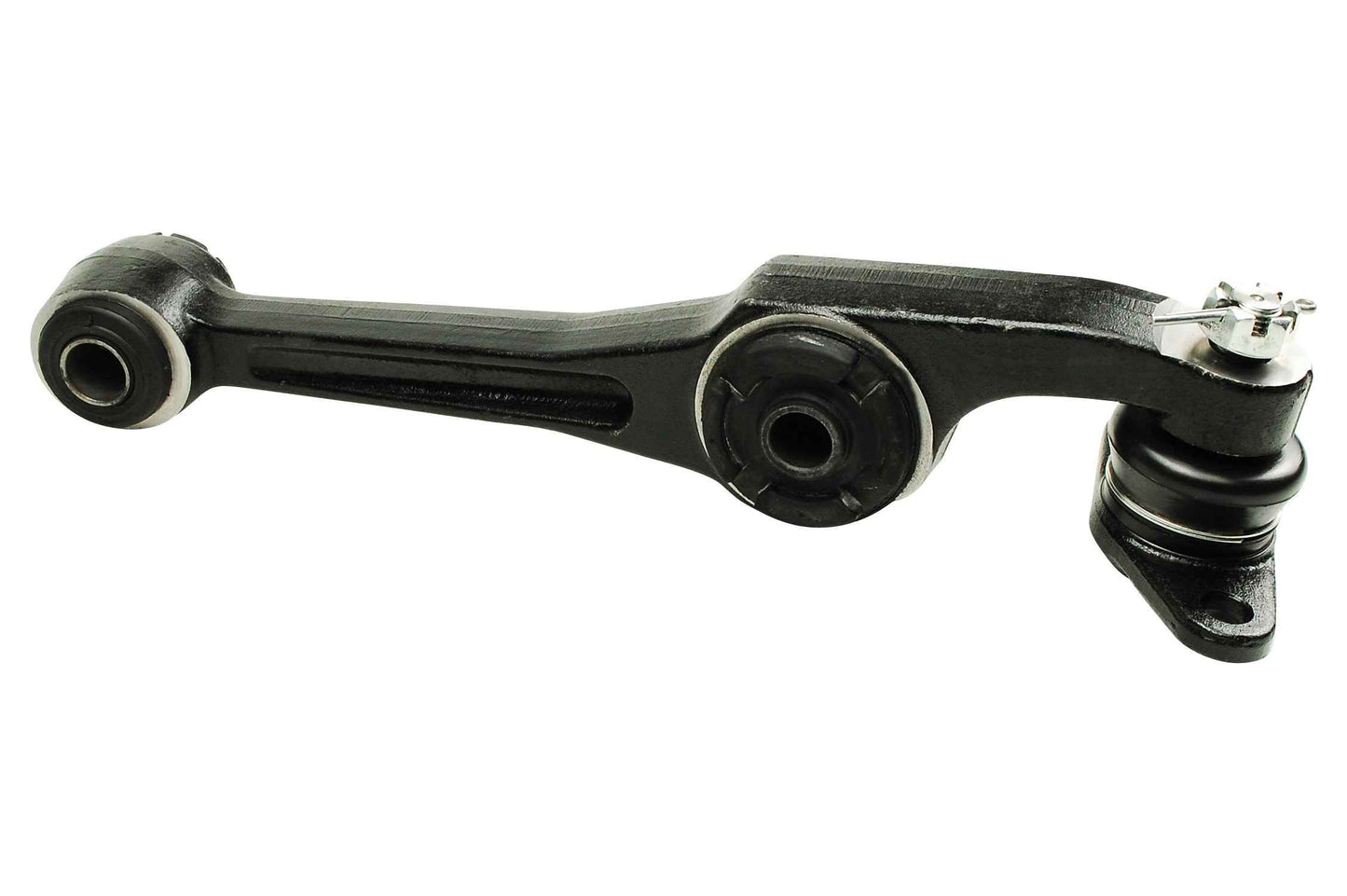 Front View of Front Right Suspension Control Arm and Ball Joint Assembly MEVOTECH CMS8071