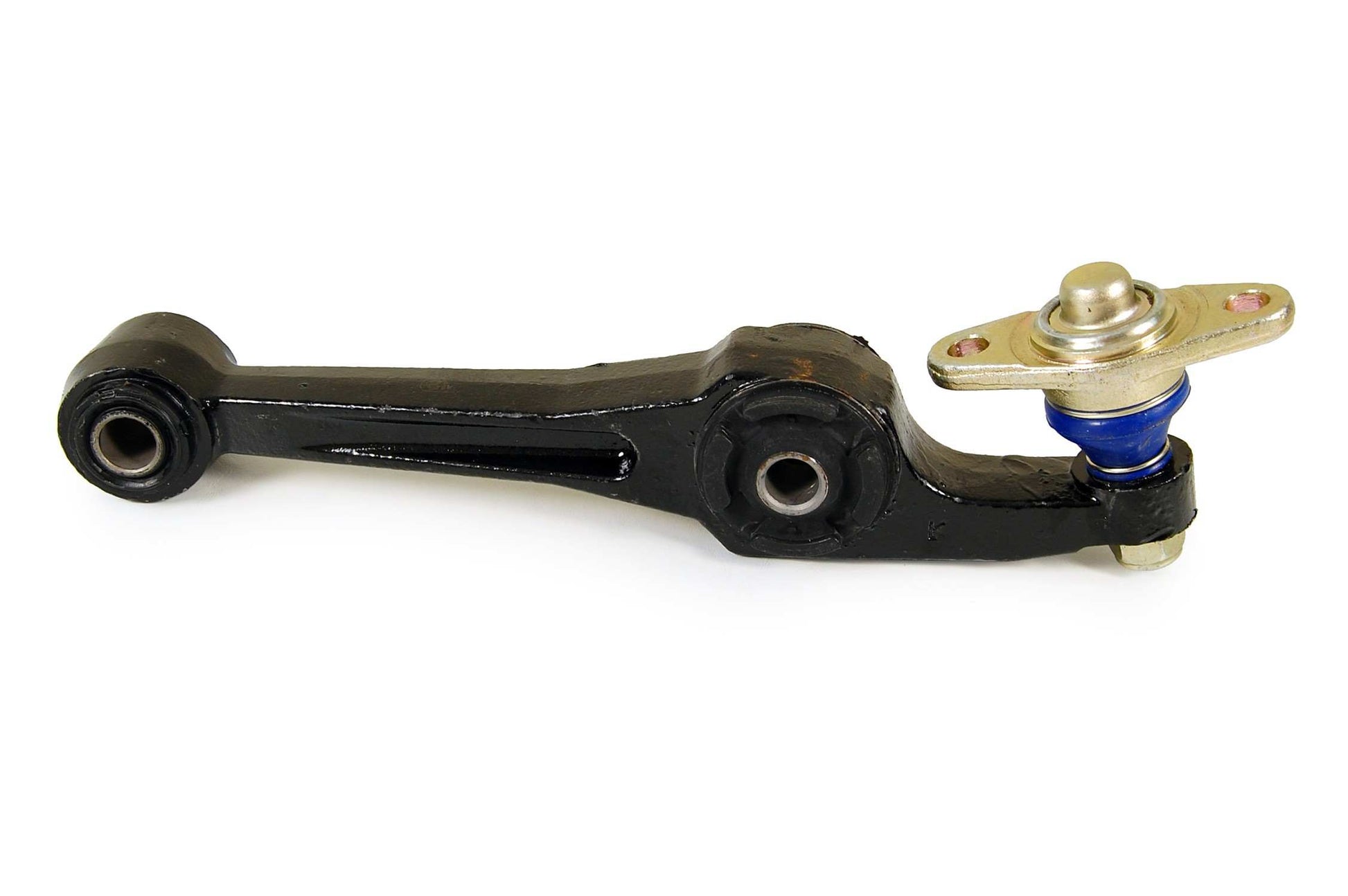 Front View of Front Left Suspension Control Arm and Ball Joint Assembly MEVOTECH CMS8072