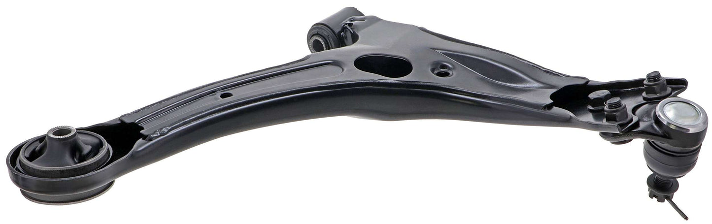 Bottom View of Front Left Suspension Control Arm and Ball Joint Assembly MEVOTECH CMS861000