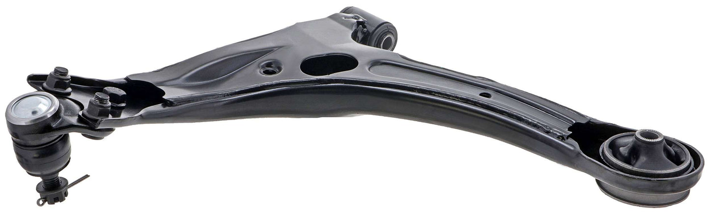 Bottom View of Front Right Suspension Control Arm and Ball Joint Assembly MEVOTECH CMS861001