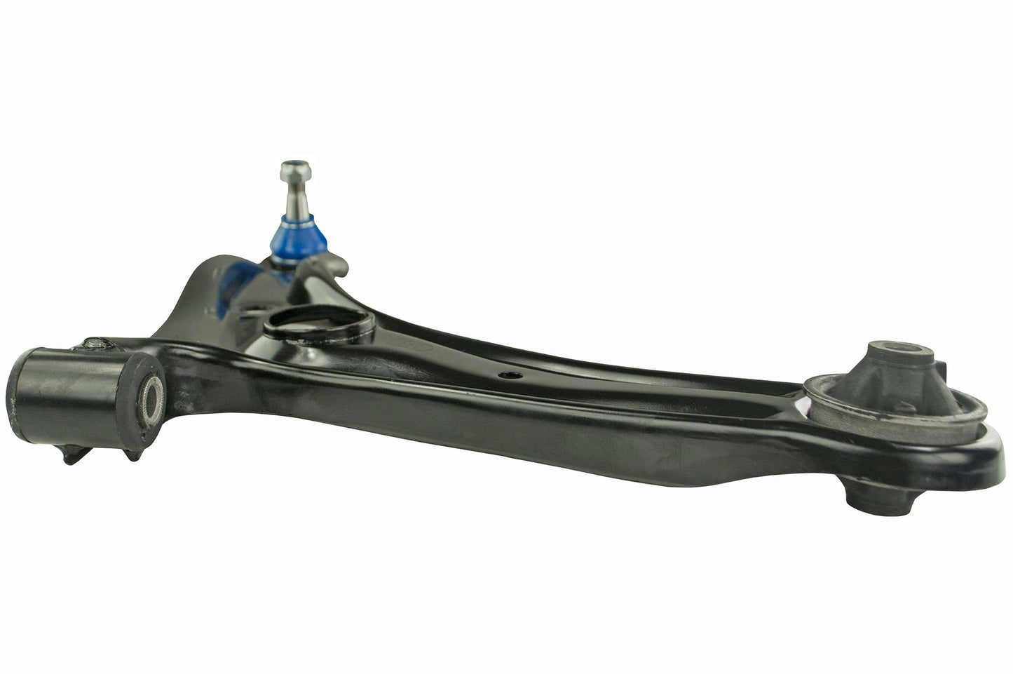 Angle View of Front Right Suspension Control Arm and Ball Joint Assembly MEVOTECH CMS86101