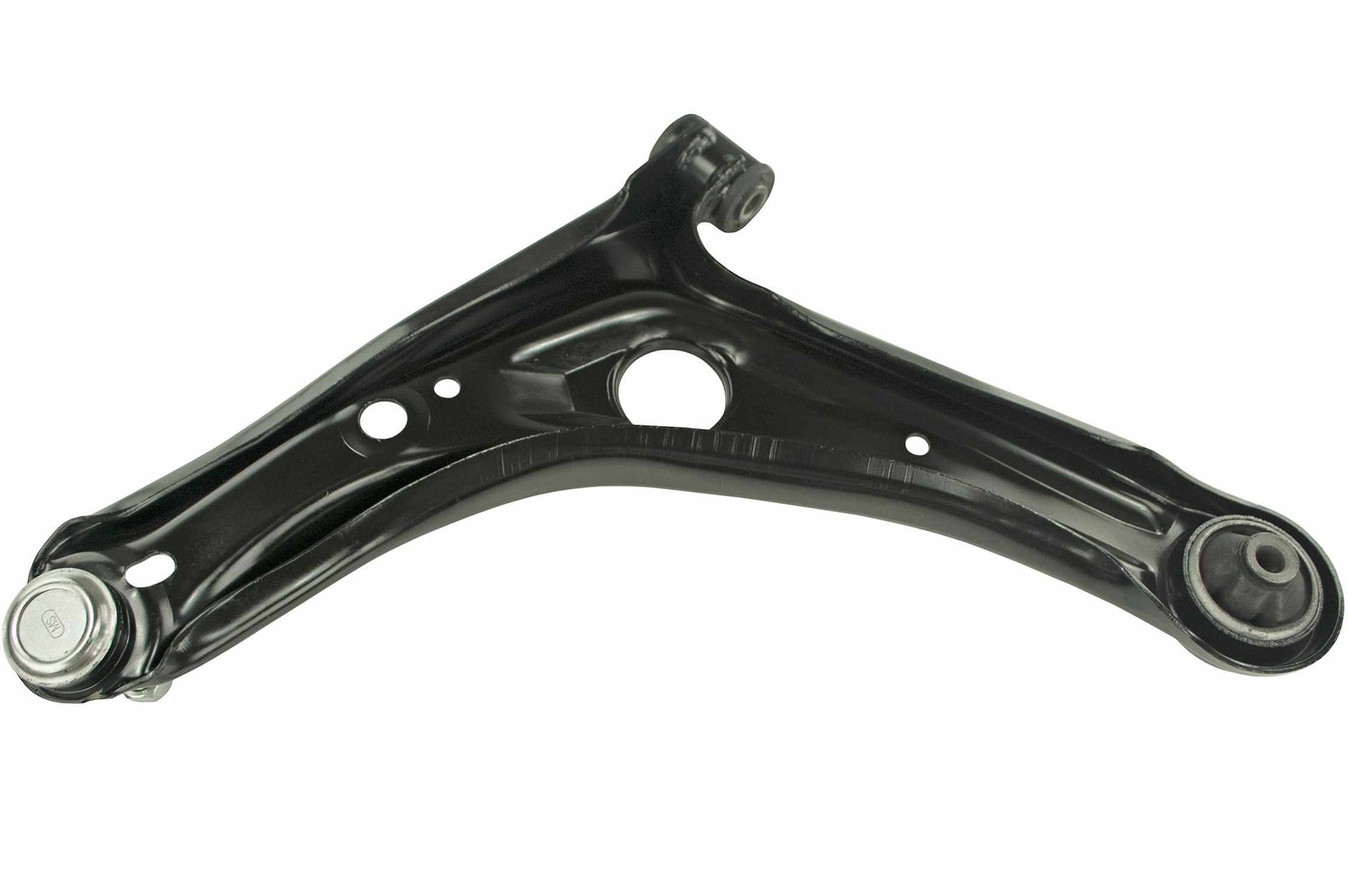 Back View of Front Right Suspension Control Arm and Ball Joint Assembly MEVOTECH CMS86101