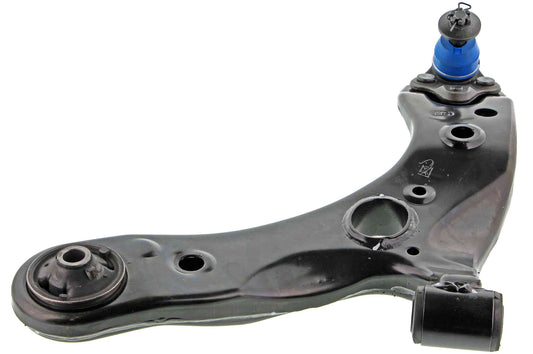 Angle View of Front Left Suspension Control Arm and Ball Joint Assembly MEVOTECH CMS861030