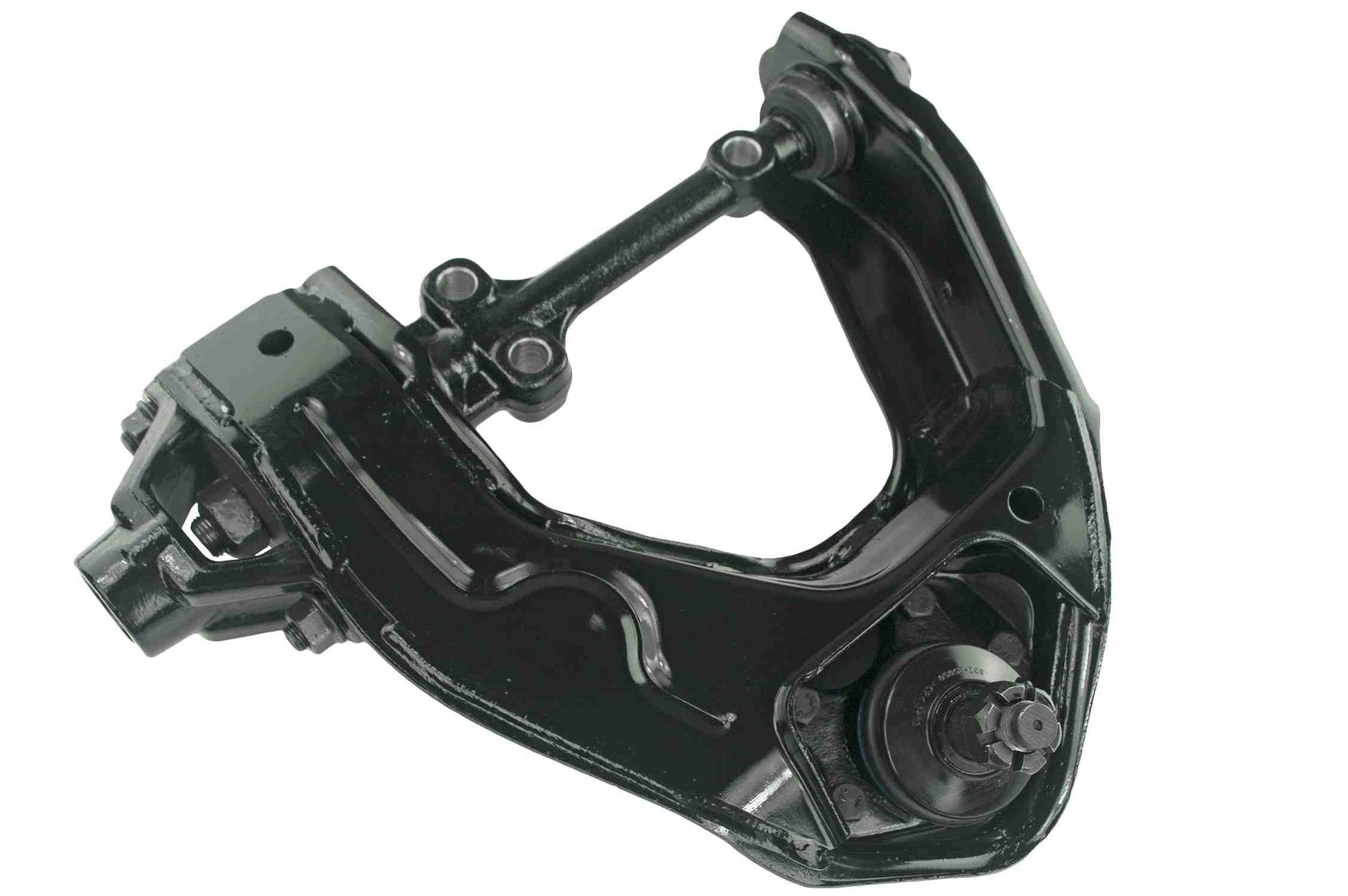 Front View of Front Upper Left Suspension Control Arm and Ball Joint Assembly MEVOTECH CMS861032