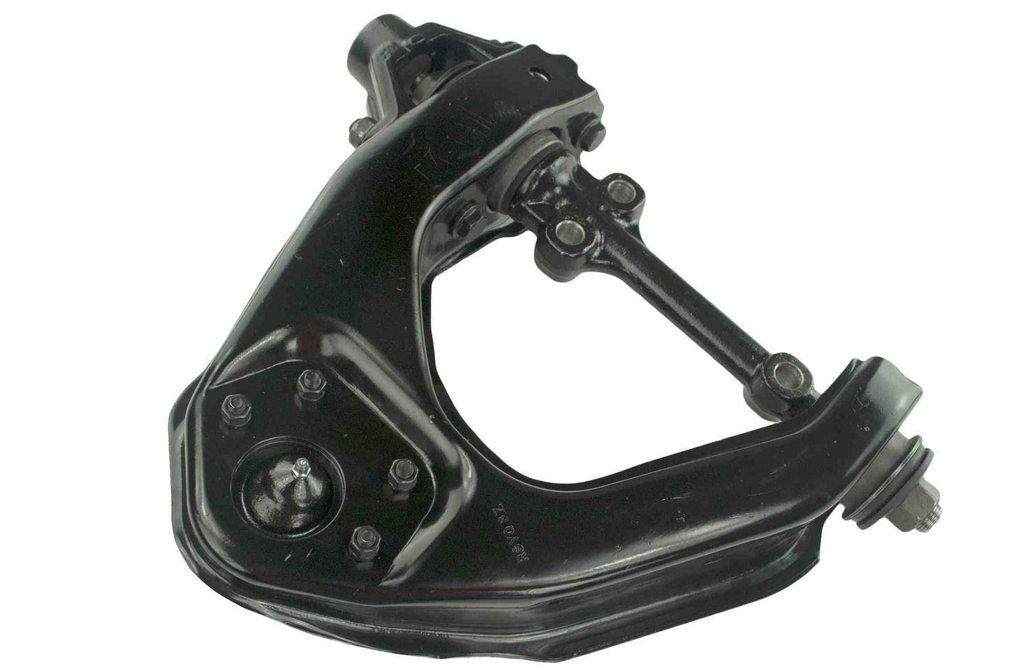 Back View of Front Upper Right Suspension Control Arm and Ball Joint Assembly MEVOTECH CMS861033