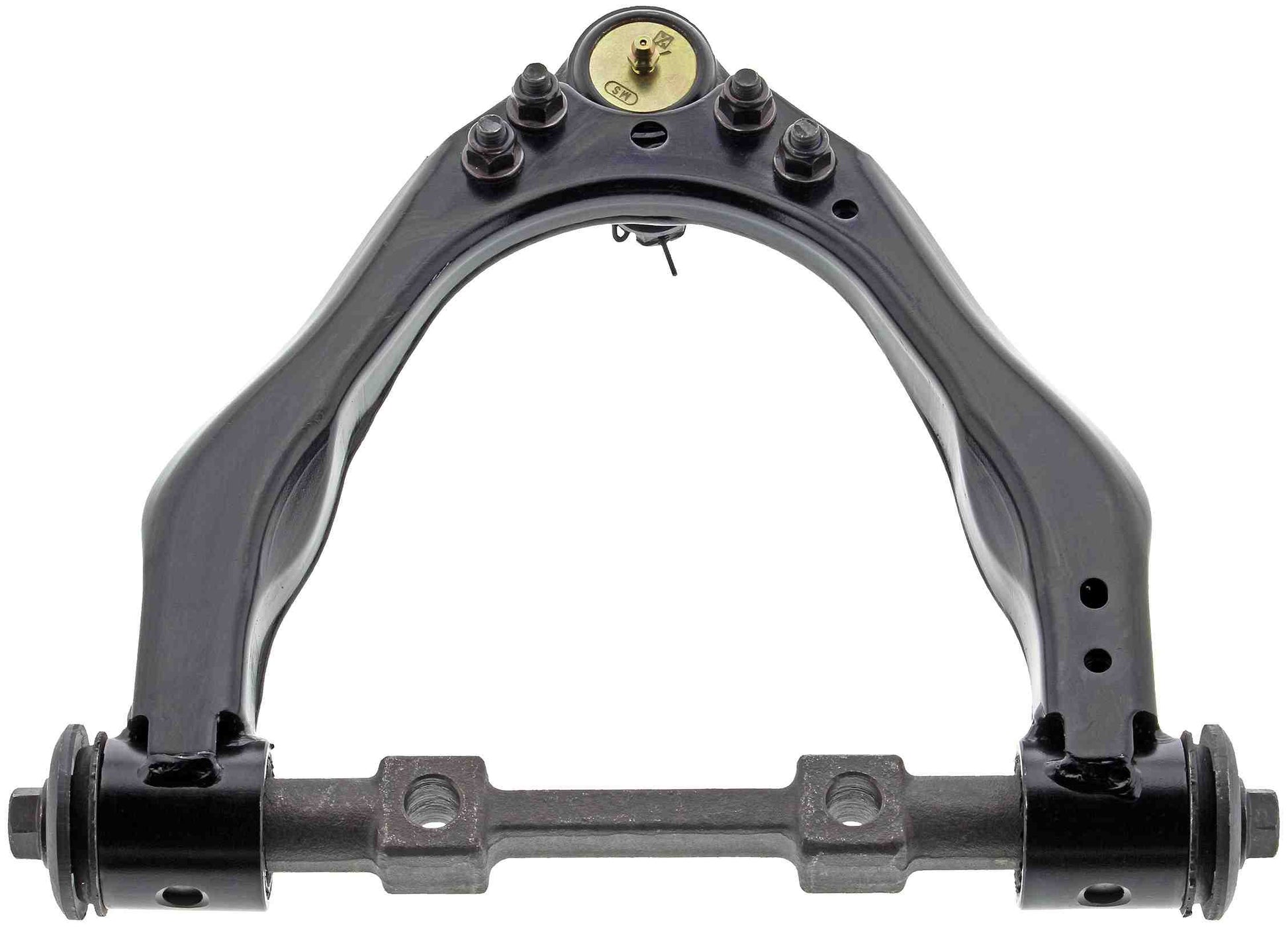 Back View of Front Upper Left Suspension Control Arm and Ball Joint Assembly MEVOTECH CMS861034