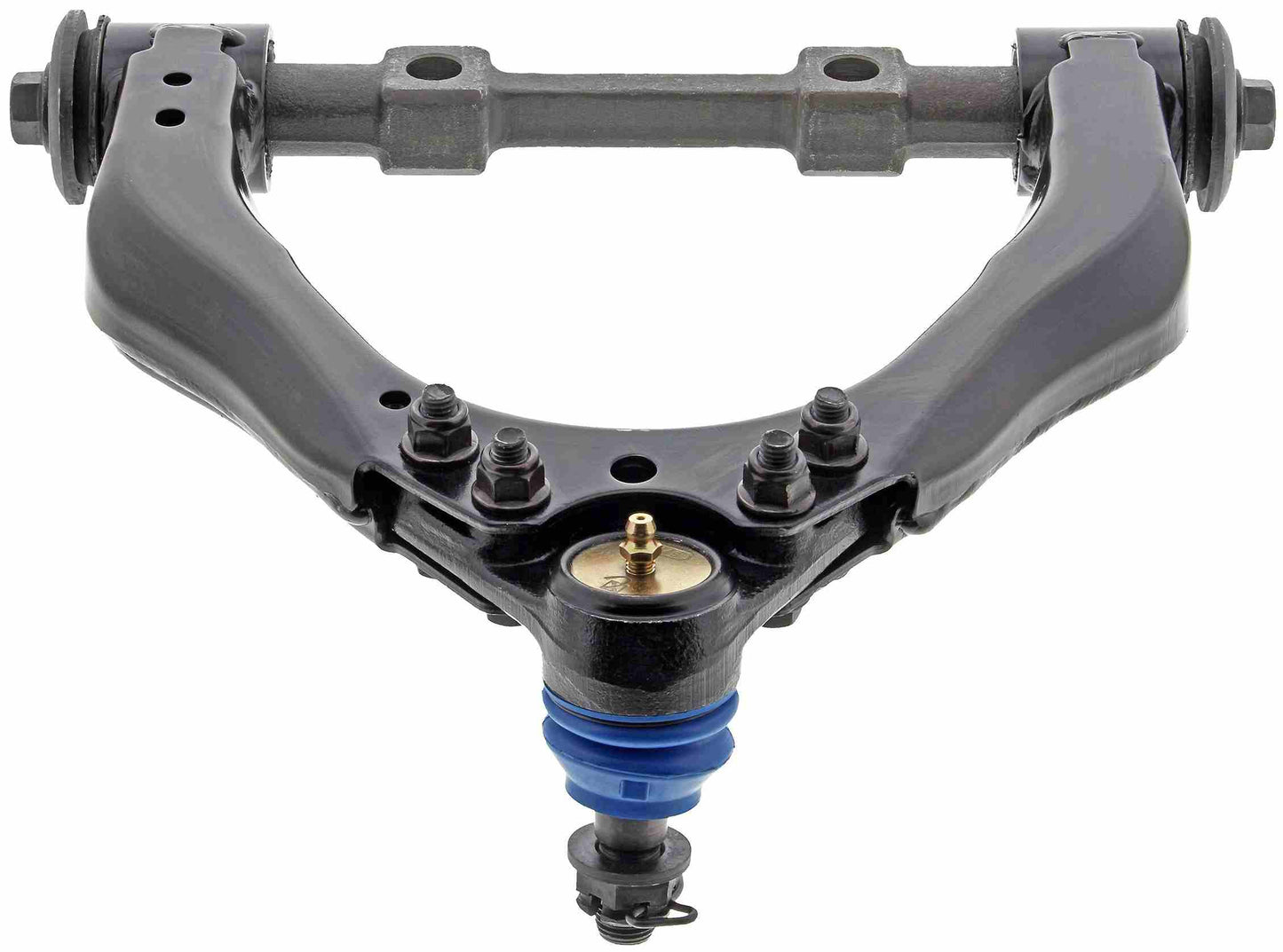 Bottom View of Front Upper Left Suspension Control Arm and Ball Joint Assembly MEVOTECH CMS861034