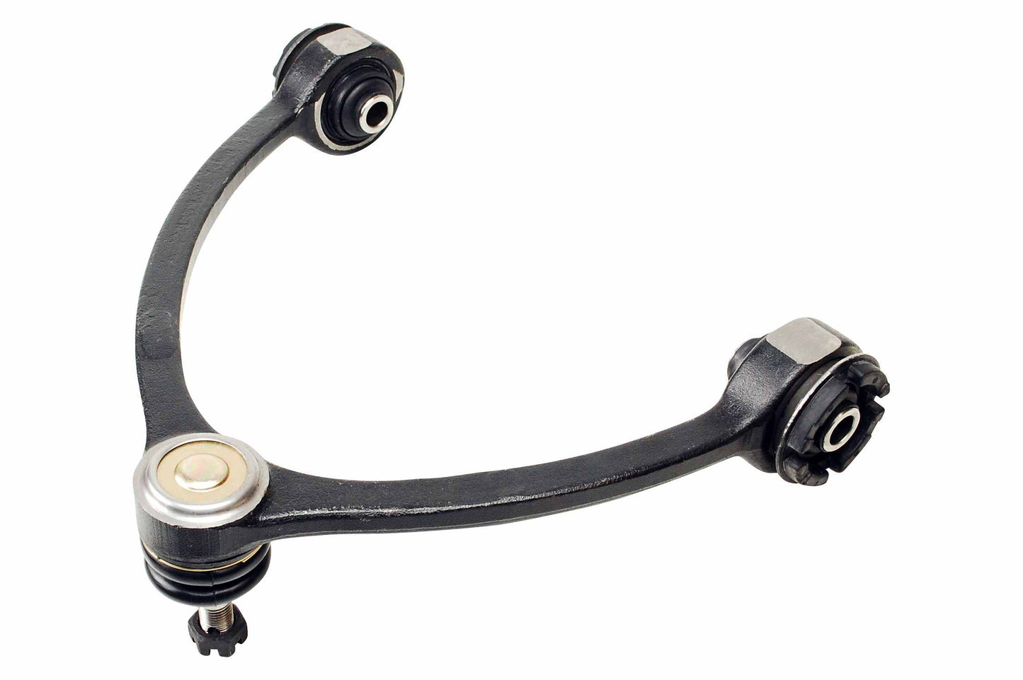 Back View of Front Upper Left Suspension Control Arm and Ball Joint Assembly MEVOTECH CMS86107