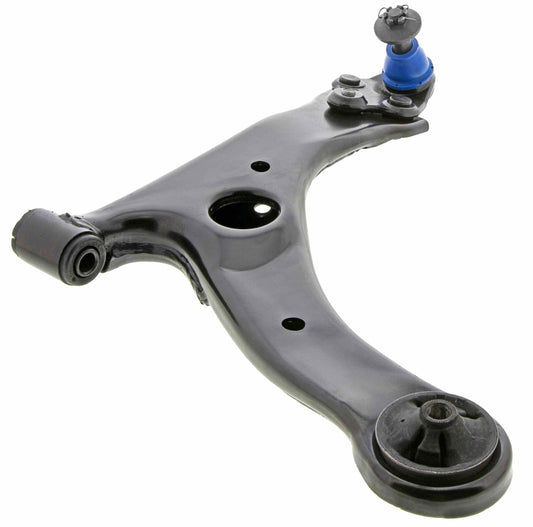 Angle View of Front Right Suspension Control Arm and Ball Joint Assembly MEVOTECH CMS861129